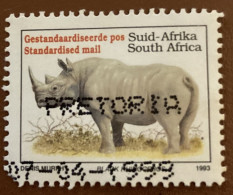 South Africa 1993 Endangered Fauna Diceros Bicorniss 45 C - Used - Oblitérés