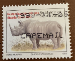 South Africa 1993 Endangered Fauna Diceros Bicorniss 45 C - Used - Used Stamps