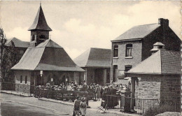 BELGIQUE - BANNEUX NOTRE DAME - La Chapelle - Pélerins Pendant La Messe - Edit L'Heembeekoise - Carte Postale Ancienne - Sonstige & Ohne Zuordnung