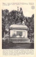 BELGIQUE - MONS - Statue De Baudouin De Constantinople - Oeuvre Du Sculpteur Joseph Jacquet - Carte Postale Ancienne - Mons