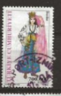 Turquie  N° YT 3102 Oblitéré  Costume Féminin 2004 - Used Stamps