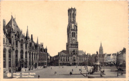 BELGIQUE - BRUGGES - Grand'Place - Carte Postale Ancienne - Brugge