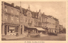 BELGIQUE - ARLON - La Place De La Gare - Carte Postale Ancienne - Arlon