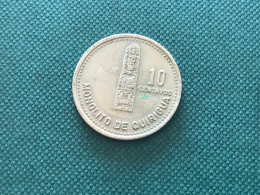 Münzen Münze Umlaufmünze Guatemala 10 Centavos 1981 - Guatemala
