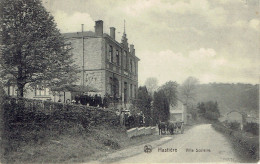 Hastiere Villa Scolaire  Eleves Et Attelage  1910 Edit. Merveille Pinon  - Hastière