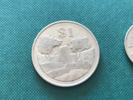 Münzen Münze Umlaufmünze Simbabwe 1 Dollar 1980 - Zimbabwe