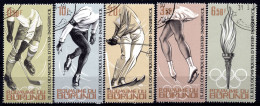 418 - Burundi - Olympic Games Innsbruck - Used Set - Inverno1964: Innsbruck