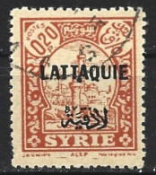 Latakia 1933. Scott #4 (U) View Of Hama - Used Stamps