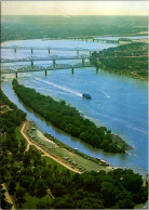 Kentucky Louisville Aerial View Of The Ohio River - Louisville