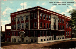 Iowa Des Moines Y W C A Building 1911 Curteich - Des Moines