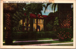 California Beverly Hills Residence Of Jack Benny 1938 - Los Angeles