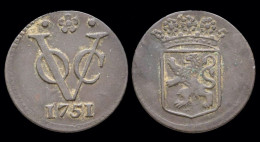 Netherland VOC West-Friesland 1 Duit 1751 - …-1795 : Former Period