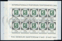 1967, Niederlande, 880-82 KB, Gest. - Otros & Sin Clasificación