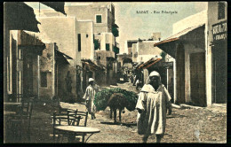 A64  MAROC CPA  RABAT - RUE PRINCIPALE - Collections & Lots