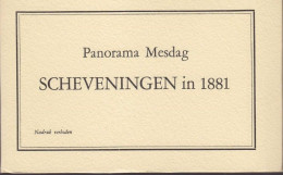 LA HAYE /  CARNET. PANORAMA  ENTIER NON DETACHE DE 12 CARTES !!! MESDAG DE SCHEVENINGEN. 1881 - Scheveningen