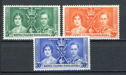 AU-24  Grande  Bretagne Colonies Couronnement Du 12 Mai 1937 Timbres ** . A Saisir !!! - Unused Stamps