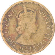 Monnaie, Territoires Britanniques Des Caraïbes, 5 Cents, 1955 - Caribe Británica (Territorios Del)