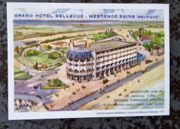 Middelkerke Westende Grand Hotel Bellevue In Westende 1911 - Middelkerke