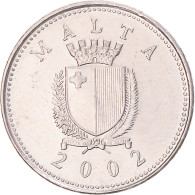 Monnaie, Malte, 2 Cents, 2002 - Malta