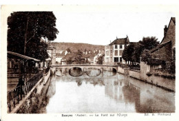 Essoyes. Le Pont Sur L'Ource Et Partie Du Village D'Essoyes. - Essoyes