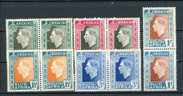 AU-25  Grande  Bretagne Colonies Couronnement Du 12 Mai 1937 Timbres ** . A Saisir !!! - Unused Stamps