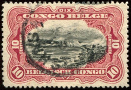 Pays : 131,1 (Congo Belge)  Yvert Et Tellier  N° :   65 (o) Dent : 14 - Gebraucht