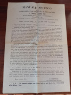 Manuale Astengo Ottobre 1945, Richiesta Di Abbonamento. - Manuscrits