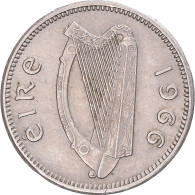 Monnaie, Irlande, 3 Pence, 1966 - Irlande