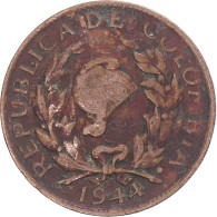 Monnaie, Colombie, Centavo, 1944 - Colombie