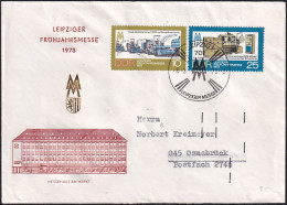 DDR 1973 Mi-Nr. 1832/33 FDC - 1971-1980