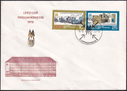 DDR 1973 Mi-Nr. 1832/33 FDC - 1971-1980