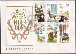 DDR 1977 Mi-Nr. 2270/75 FDC - 1971-1980