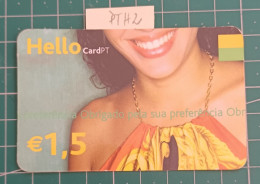 PORTUGAL PREPAID USED PHONECARD PT HELLO - PTH02 - SMILE - Portugal
