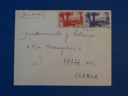 BX2  MAROC  BELLE LETTRE  1935  MEKNES   A PARIS FRANCE + AFFRANCH. INTERESSANT +++ - Cartas & Documentos