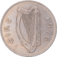 Monnaie, Irlande, 10 Pence, 1976 - Irlande
