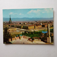 CARTOLINA: TORINO - PANORAMA (ANIMATA, MILITARI) - VIAGGIATA - F/G - COLORI -LEGGI - Viste Panoramiche, Panorama