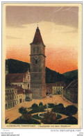 JUDENBURG:  OBERSTEIER  -  HAUTPLATZ  MIT  DEM  STADTTURM  -  KLEINFORMAT - Judenburg