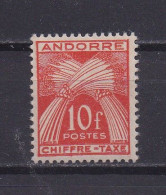 ANDORRE FRANCAIS 1943 TAXE N°30 NEUF** - Ungebraucht