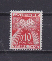 ANDORRE FRANCAIS 1961 TAXE N°43 NEUF** - Neufs