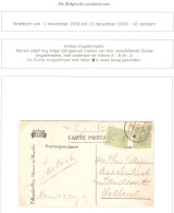 TP 137(2) S/CP Citadelle Obl. Càp A Période Allemande Namur-Namen 2/8/19 > Zandvoort Hollande - Fortune Cancels (1919)