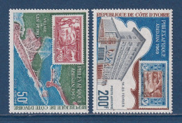 Côte D'Ivoire - YT PA N° 42 Et 44 ** - Neuf Sans Charnière - Poste Aérienne - 1969 - Côte D'Ivoire (1960-...)