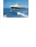 Russia -  Postal Stationery Postcard  1987-  Railway Ferry "Sakhalin - 4"    2/scans - Postwaardestukken