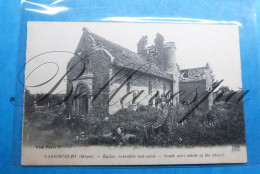 Vassincourt Eglise Ensemble  Ruines  De Guerre  Bataille De La Marne 1914-1918  D55 - Autres & Non Classés