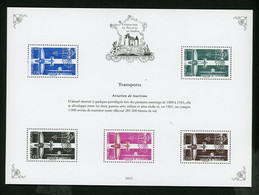 FRANCE - N°Yt  BS40 ** PATRIMOINE DE FRANCE EN TIMBRES 2022 - TRANSPORT, L'AVIATION - Neufs