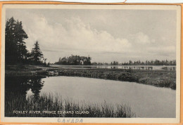 Foxley River Prince Edward Island Canada Old Postcard - Altri & Non Classificati