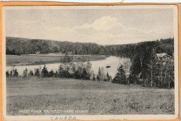West River Prince Edward Island Canada Old Postcard - Autres & Non Classés