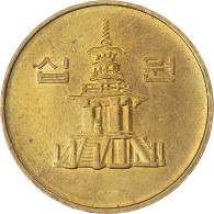 Monnaie, Corée, 10 Won, 2003 - Corée Du Sud