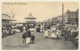 Sussex / UK: Bandstand, W., Worthing - Promenade (Vintage PC 1911) - Worthing
