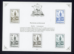 FRANCE - N°Yt  BS26 ** PATRIMOINE DE FRANCE EN TIMBRES 2021 - MOULIN, LE JACQUEMART - Neufs