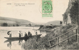 Belgique Heer Passage D'eau Vers Blaimont Vue Vers L'aval - Hastière